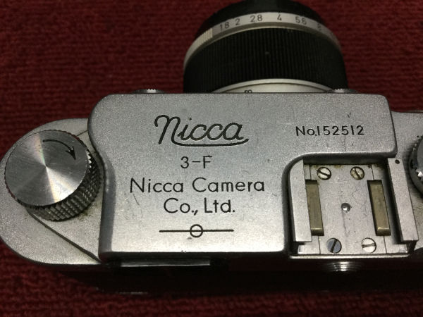 NICCA CAMERA 3-F ジャンク品 動作確認済 Nicca 3-S ニッカ L