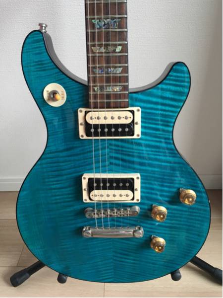 Gibson DC Matsumoto Aqua Tak Custom Shop Blue Standard Edition 1st