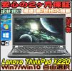 増量4GB軽量/極小/第2世代 Core i7 LENOVO X220/office/WiFi