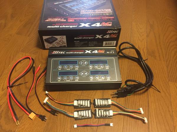 Hitec ハイテック マルチチャージャー X4 AC PLUS 中古！ X4 AC PLUS