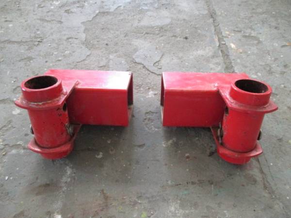 トラクター ロータリー 尾輪 びりん 左右セット 取り付け金具