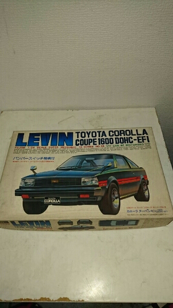 フジミ模型1/24カローラクーペレビン