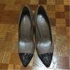 【美品】DIANA ダイアナ レース グレージュ パンプス 23.0