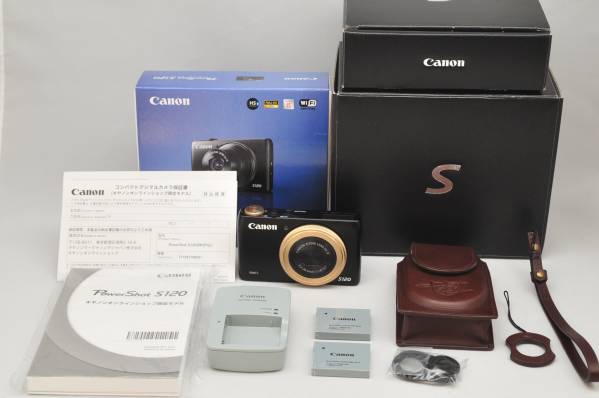 ☆希少美品☆Canon キヤノン Power Shot s120 Premium Box 綺麗