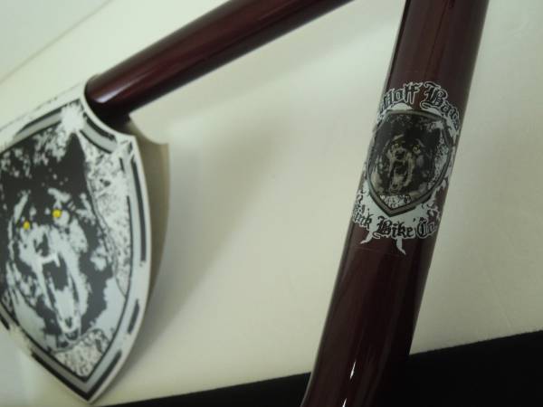 ☆新品Kink キンク Wolf BMX バー Deep Red 2