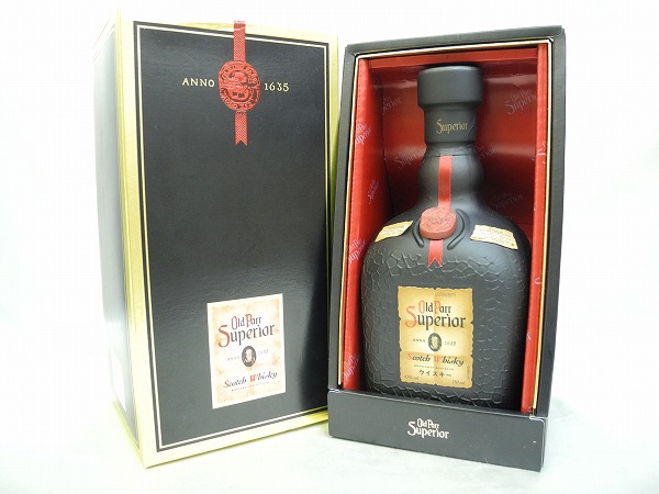 【未開栓】Old Parr オールドパー Superior 箱あり　スコッチ
