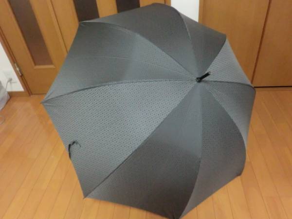 【ゲラルデイーニ】長雨傘★男★袋付き★新品◆グレー