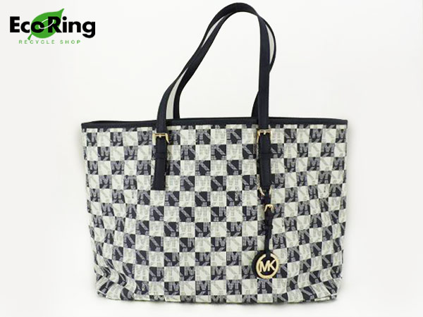 1円 超美品 マイケルコース トートバッグ CA117