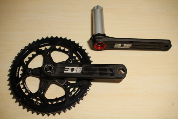 自転車 II751 ローター ROTOR 3D+ クランクセット 175mm NO Qリング