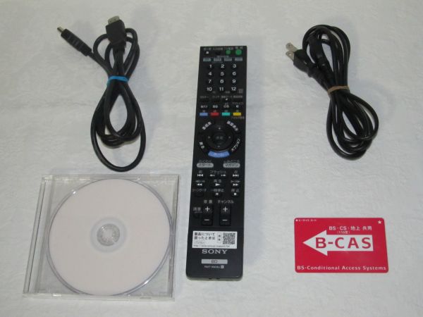 新品，本物保証】 SONY BDZ-AT300S BDレコーダー リモコン 取説 B-CAS