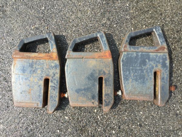 ウェイト イセキ 15kg x 3個セット トラクター ウェイト イセキ