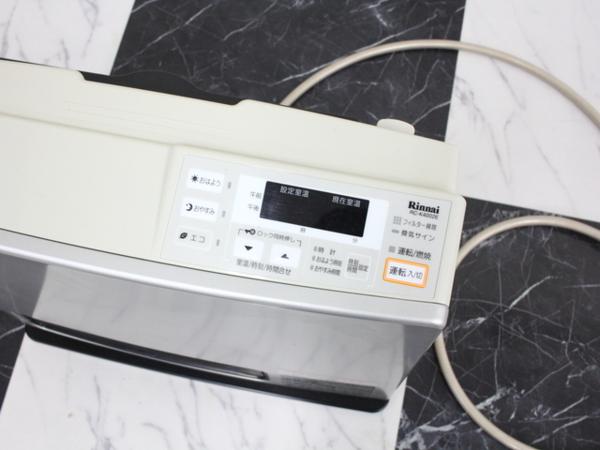 リンナイ RC-K4002E-WH ガスファンヒーター デジタル表示 ホワイト RC