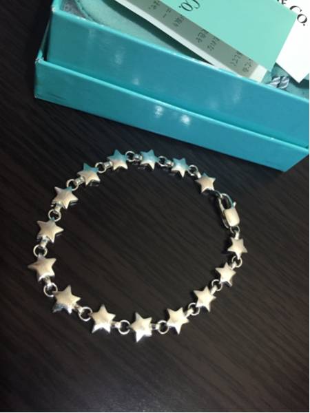 ティファニー パフスター ブレスレット 正規 美品 バングル 希少