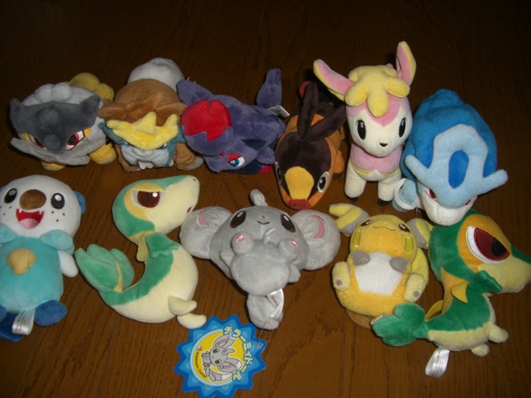 ポケモンセンターぬいぐるみセット 2010年に購入したぬいぐるみ