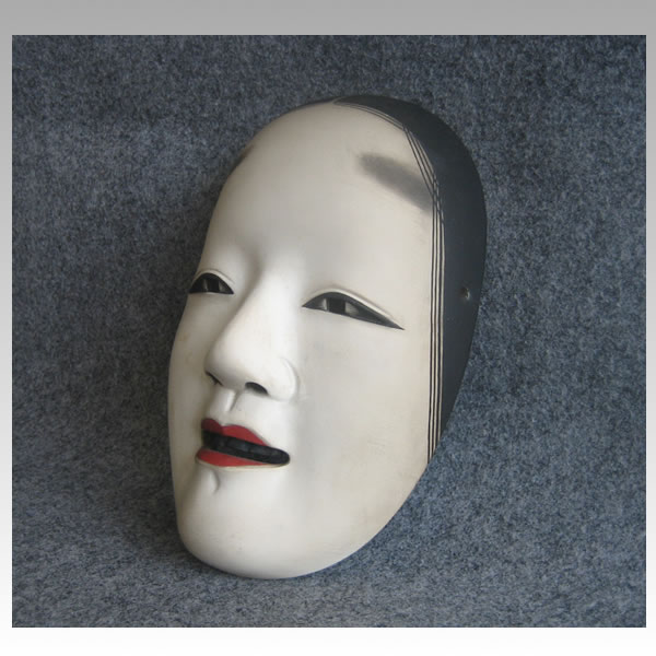 宝舞★No.1★『 能面／在銘(最勝坊) 』箱入箱書 小説家 立原正秋