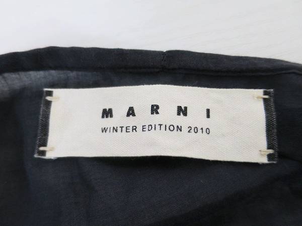 マルニ MARNI ノースリーブシースルーチュニック 40 na1608a