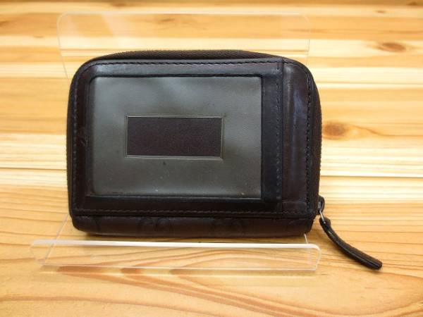 ヤエマ品です グッチ GUCCI 154672 シマ パスケース付き コインケース(男性用財布