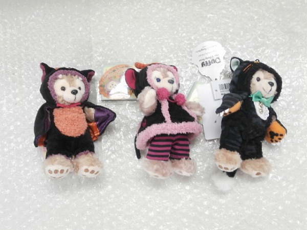 ダッフィー ぬいぐるみバッジ ハロウィン 黒猫 ねこ - Disney(TOKYO
