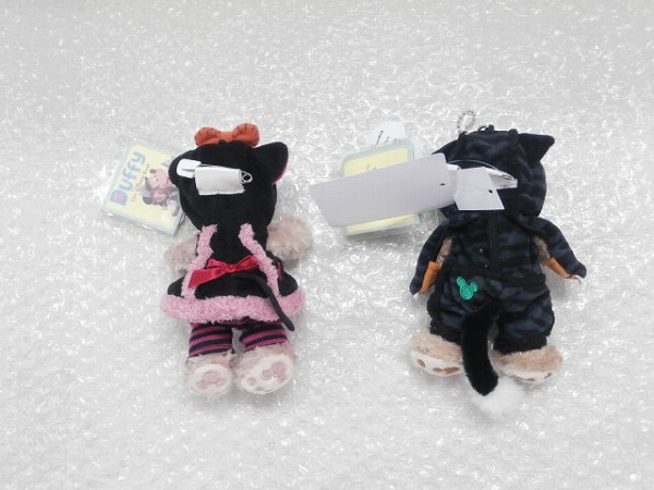 ダッフィー ぬいぐるみバッジ ハロウィン 黒猫 ねこ - Disney(TOKYO