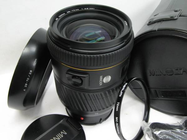MINOLTA AF 28-70mmf2.8G 大口径 (SONY可)□10090 値下げMINOLTA AF
