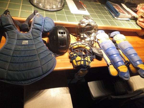 軟式用 キャッチャー防具一式中古JSBB ZETT 野球 キャッチャー防具