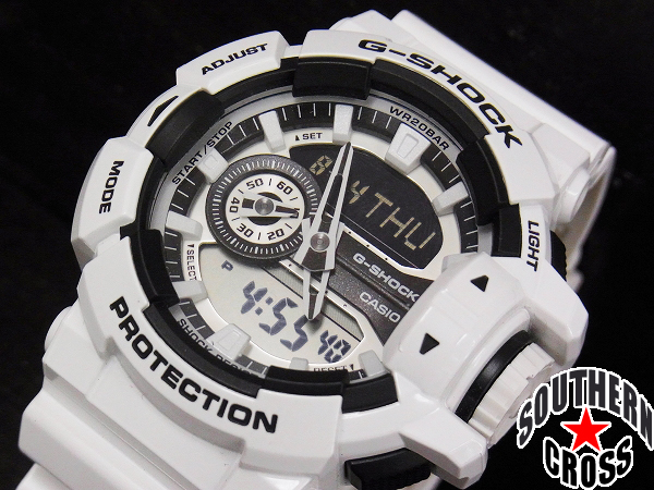 G-SHOCK/G-ショック ハイパーカラーズ ホワイト/GA-400-7AJF G-SHOCK/G-ショック ハイパーカラーズ ホワイト/GA-400-7AJF