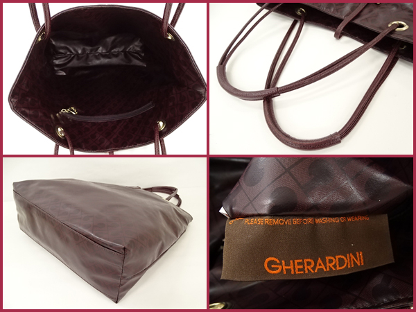 1円 本物 ゲラルディーニ ナイロン トートバッグ等 3点セット