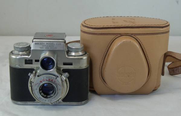 BOLSEY ボルシー　二眼レフカメラ Camera　C22 現状品 ボルシーC22型二眼レフカメラ 【公式通販】