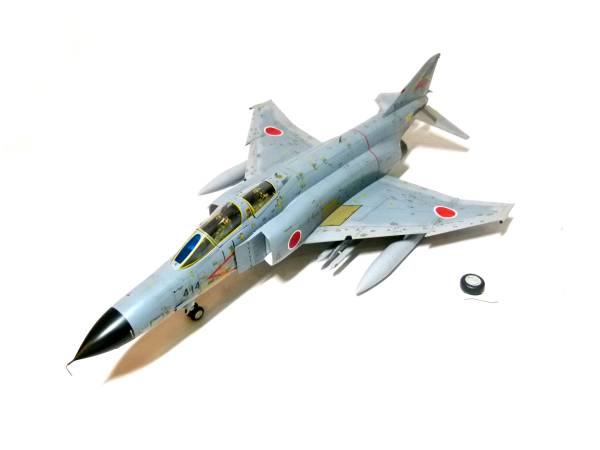 ハセガワ 1/48 F-4EJ改 ファントム 航空自衛隊 組立済み プラモデル