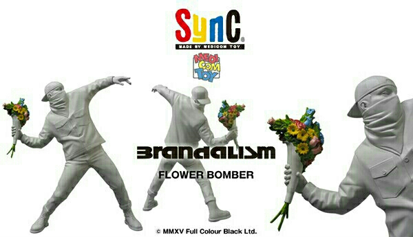 BANKSY FLOWER BOMBER MEDICOM TOY PLUS 限定販売品