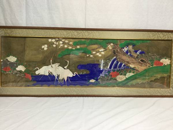 ○酒井抱一○日本画○花鳥○肉筆画○サイン、落款有り○ xvpbvx 【公式