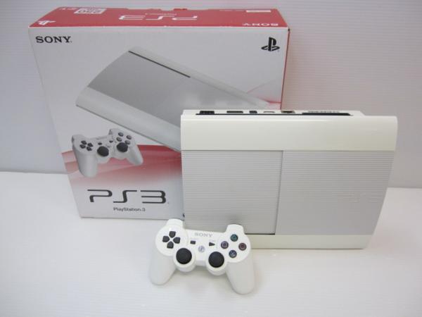 029-058☆PS3 250GB CECH-4000B LW Classic White ※中古 当方出入札際