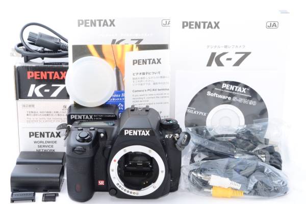 ☆極上品☆PENTAX ペンタックス K-7 ボディ☆元箱付☆オマケあり 20316