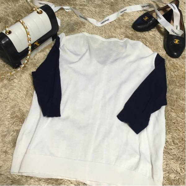 シャネル 美品 レア カーディガン トップス ニット ココボタン 激レア