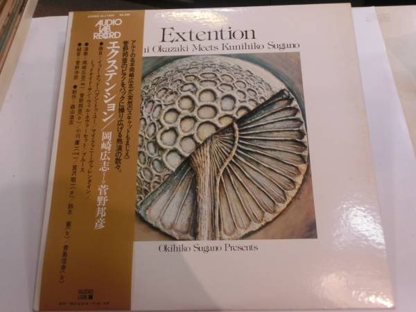 帯付美盤★岡崎広志　菅野邦彦「エクステンション」