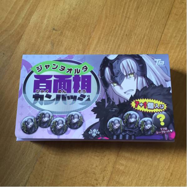 C90 TYPE-MOON ジャンヌオルタ 百面相缶バッジ C90 TYPE-MOON ジャンヌ