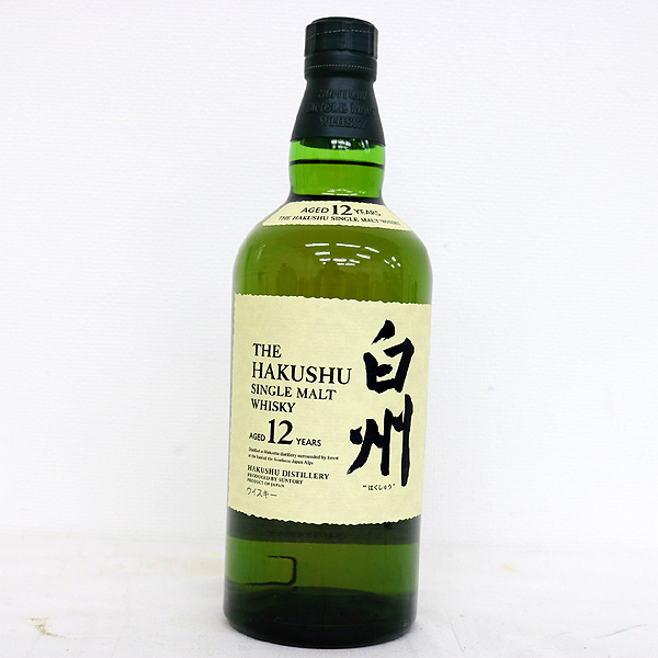 ☆古酒1円～ SUNTORY（サントリー）白州 12年 Y6G0874 白州 12年