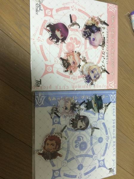 C90コミケ TYPE-MOON アクリルストラップ召喚セット