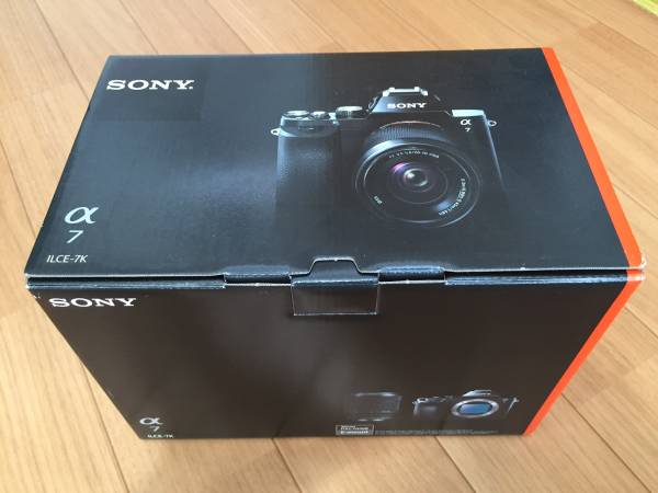 品薄 新品未開封品 SONY α7 ILCE-7K ズームレンズキット 品薄 新品未開封品 SONY α7 ILCE-7K ズームレンズキット