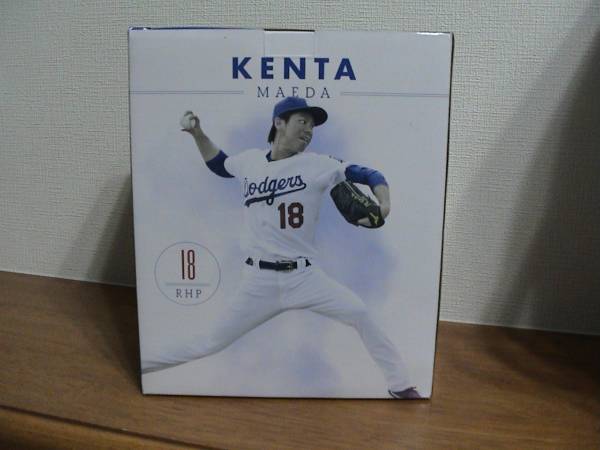2016年球団配布品ドジャース前田健太ファーストバブルヘッド① MLBで