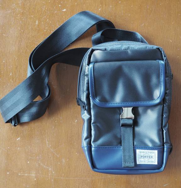 PORTER x Sac's BARコラボモデルボディバッグ(アーバングレー)