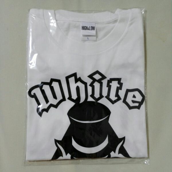 HiGH&LOW THE LIVE*チームTシャツ/White Rascals/L/