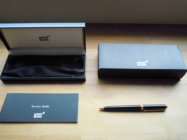 MONTBLANC モンブラン ボールペン ノブレス オブリージュ 黒