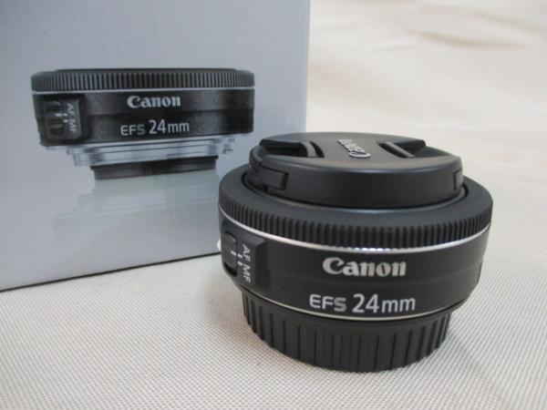 055-105s▲Canon EF-S 24mmF2.8STM 単焦点/USED