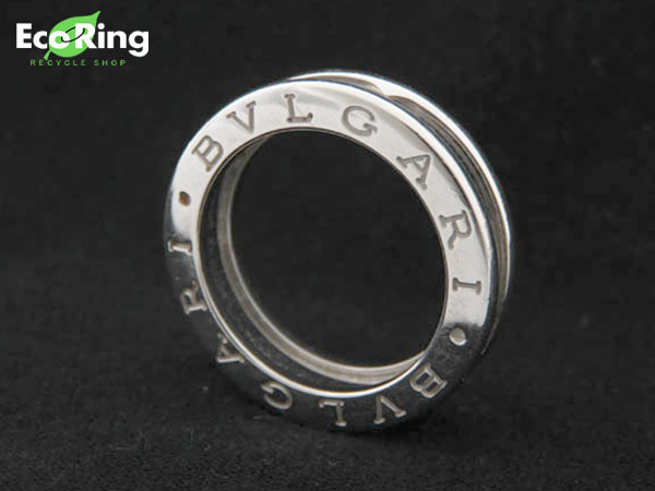 1円 ブルガリ ビーゼロワンBzero1 K18WG リング ＃50 HS840