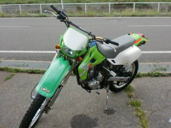 カワサキ KLX 250 LX250E 実働車 低走行 オフロード 陸上自衛隊で大