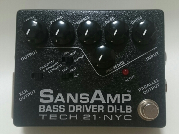 TECH21 SansAmp BASS DRIVER DI-LB 日本限定 Tech 21 SansAmp Bass