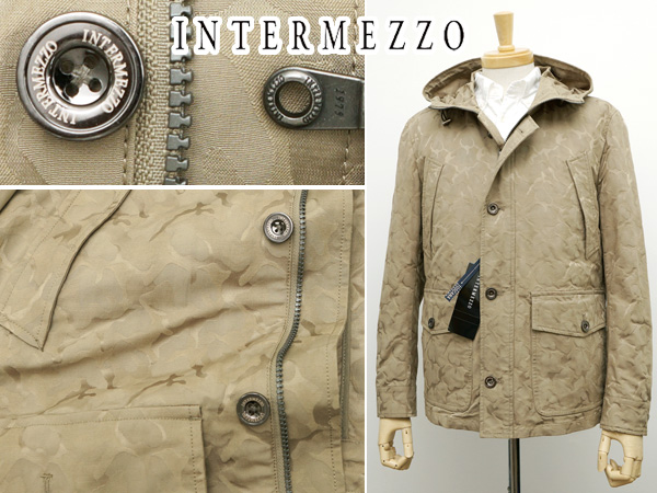 インターメッツォ[新品]定価30240円カモフラージュジャケット L