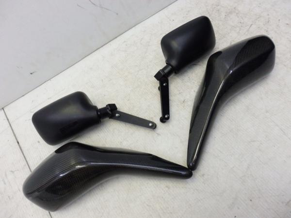 ZZR1100 D型 BEET カーボン エアロ ミラー 左右セット 絶版