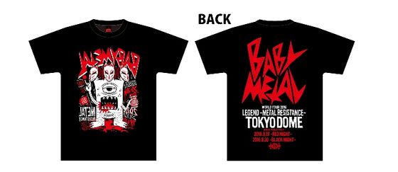 【BABYMETAL】「TOKYO DOME MEMORIAL -RxC-」 TEE(Mサイズ)